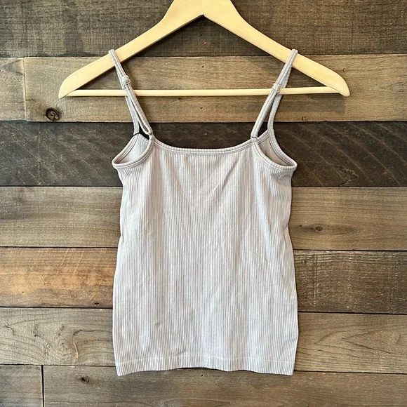 NWT Skims Women's Straight Neck Cami Tank Top in Desert Sand Tan - Picture 5 of 8